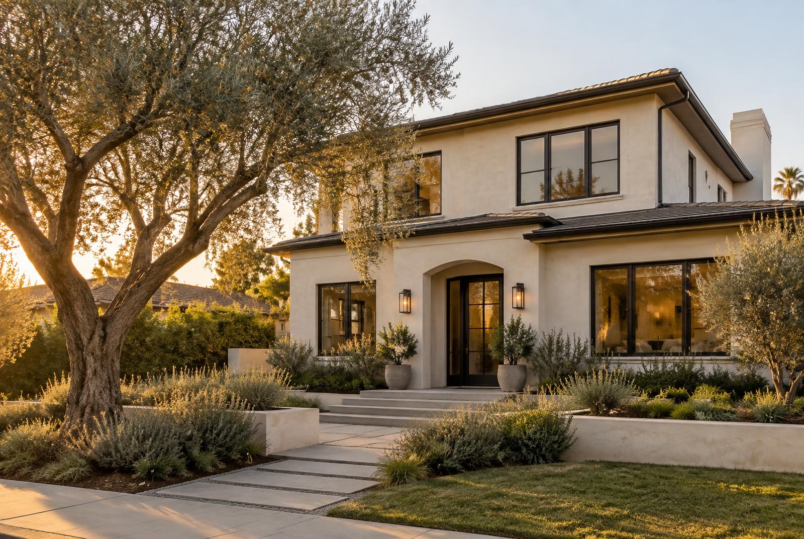Illustrative renovated Costa Mesa single-family residence